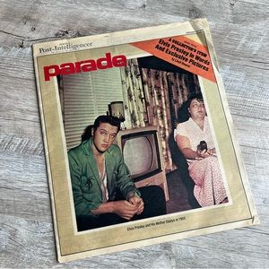 Elvis Presley 1978 PARADE Post Intelligencer Seattle Newspaper